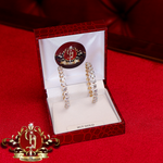 9ct "Eliza" Hoop Earrings