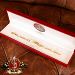 9ct Gold Figaro ID Bracelet