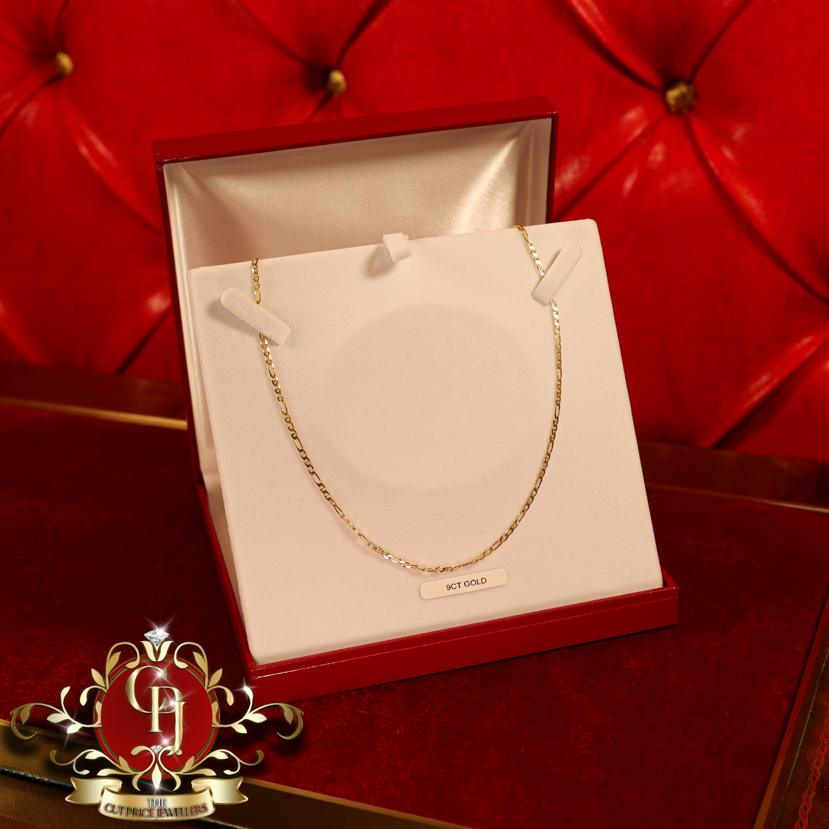9ct Gold Figaro Chain