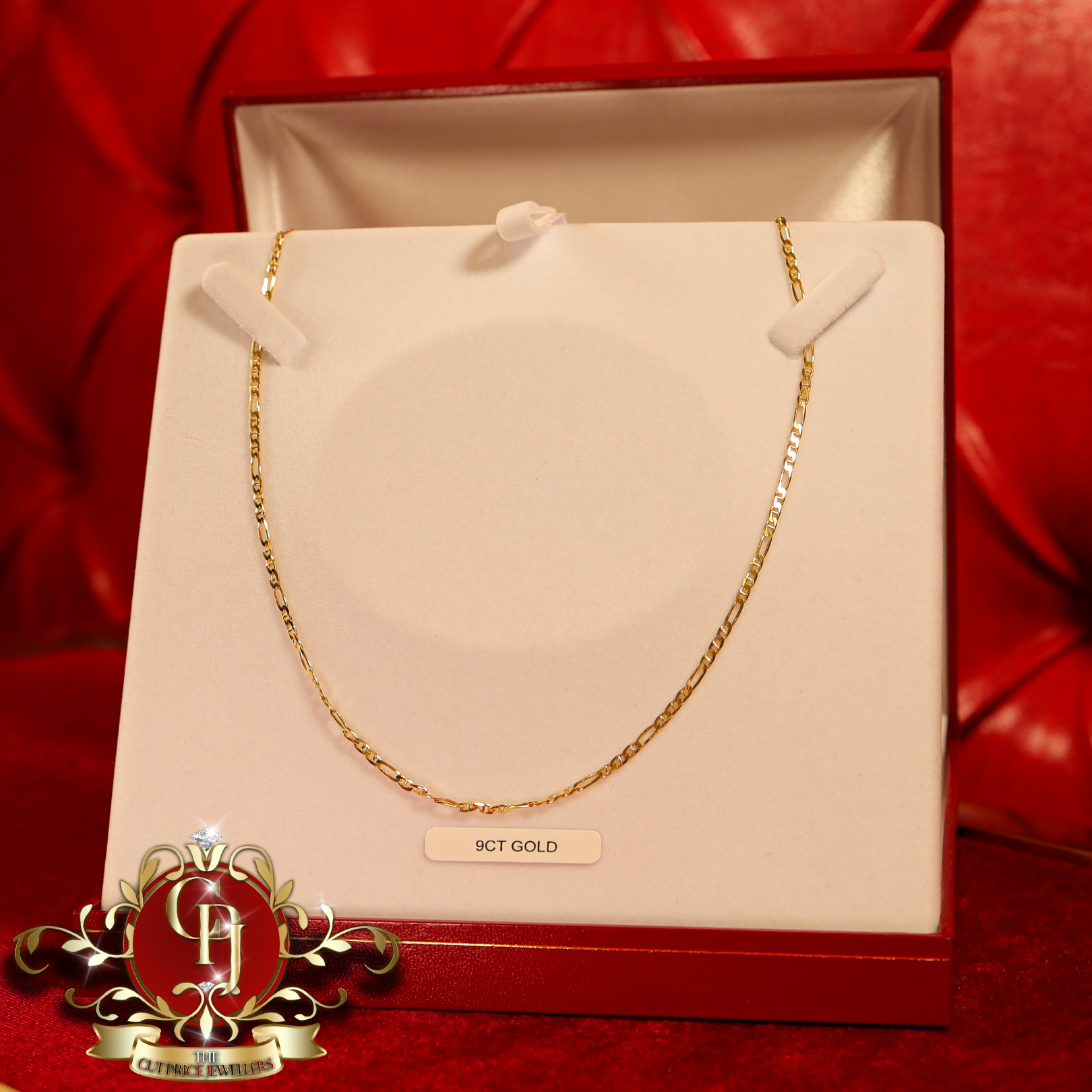 9ct Gold Figaro Chain