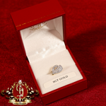 9ct Gold Boxing Glove Stud with CZ