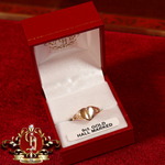 9ct Gold Children's Heart Signet Ring