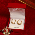 9ct Gold Hoops