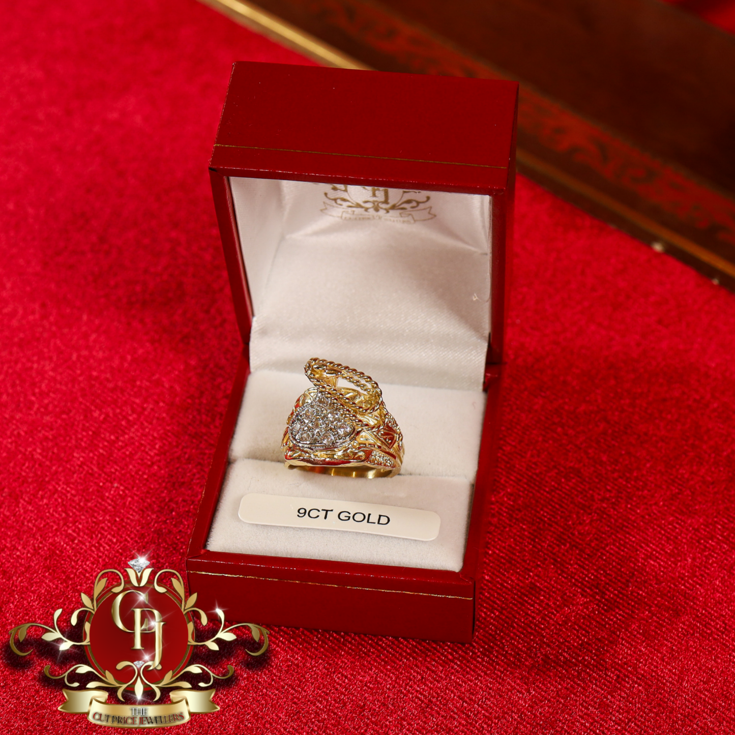 9ct Gold Children's Saddle Ring | The Cut Price Jewellers