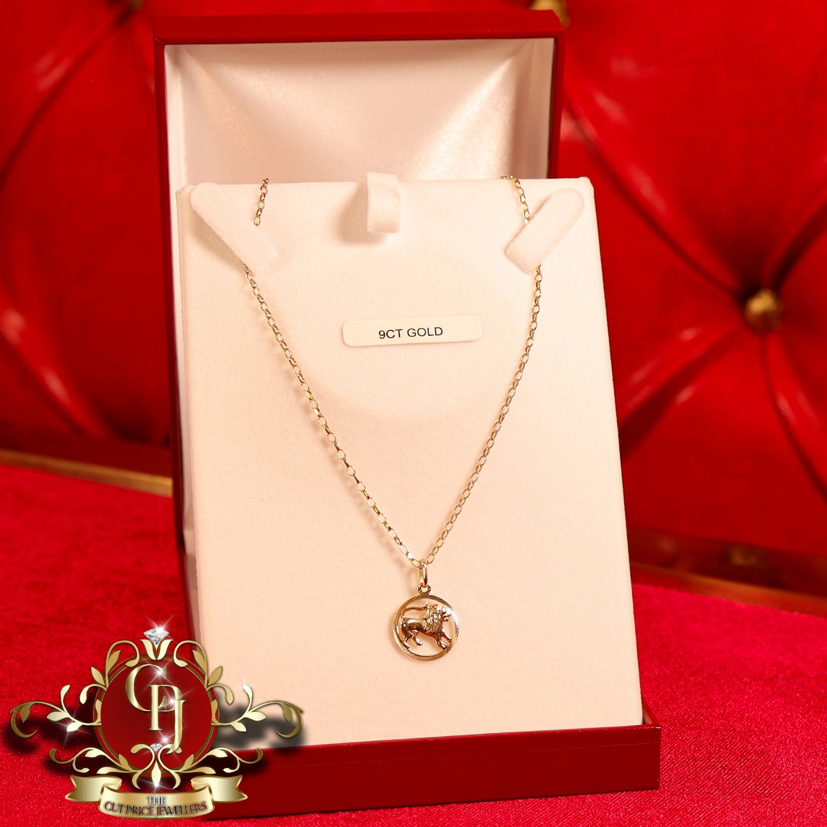 9ct Gold Leo Chain