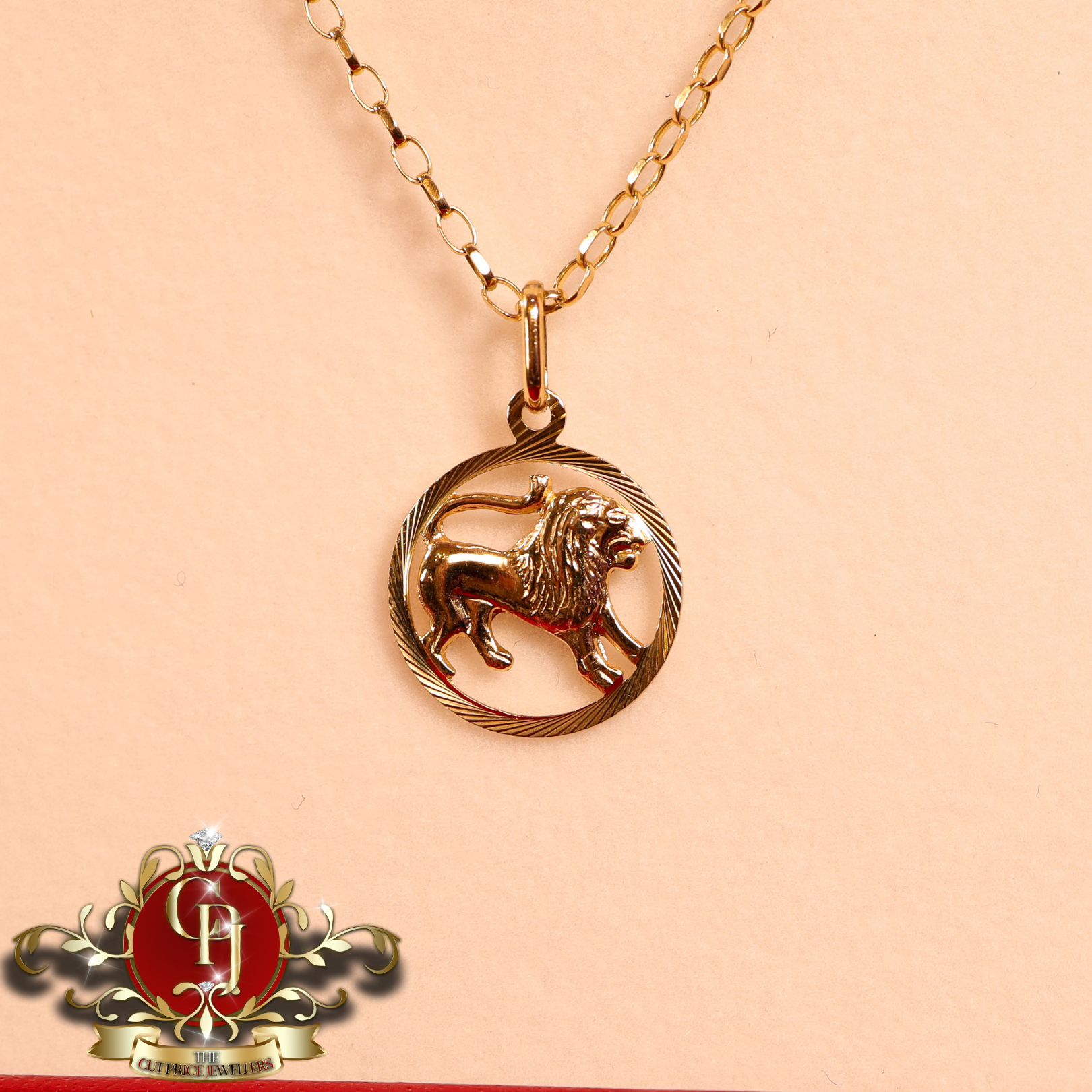 9ct Gold Leo Chain