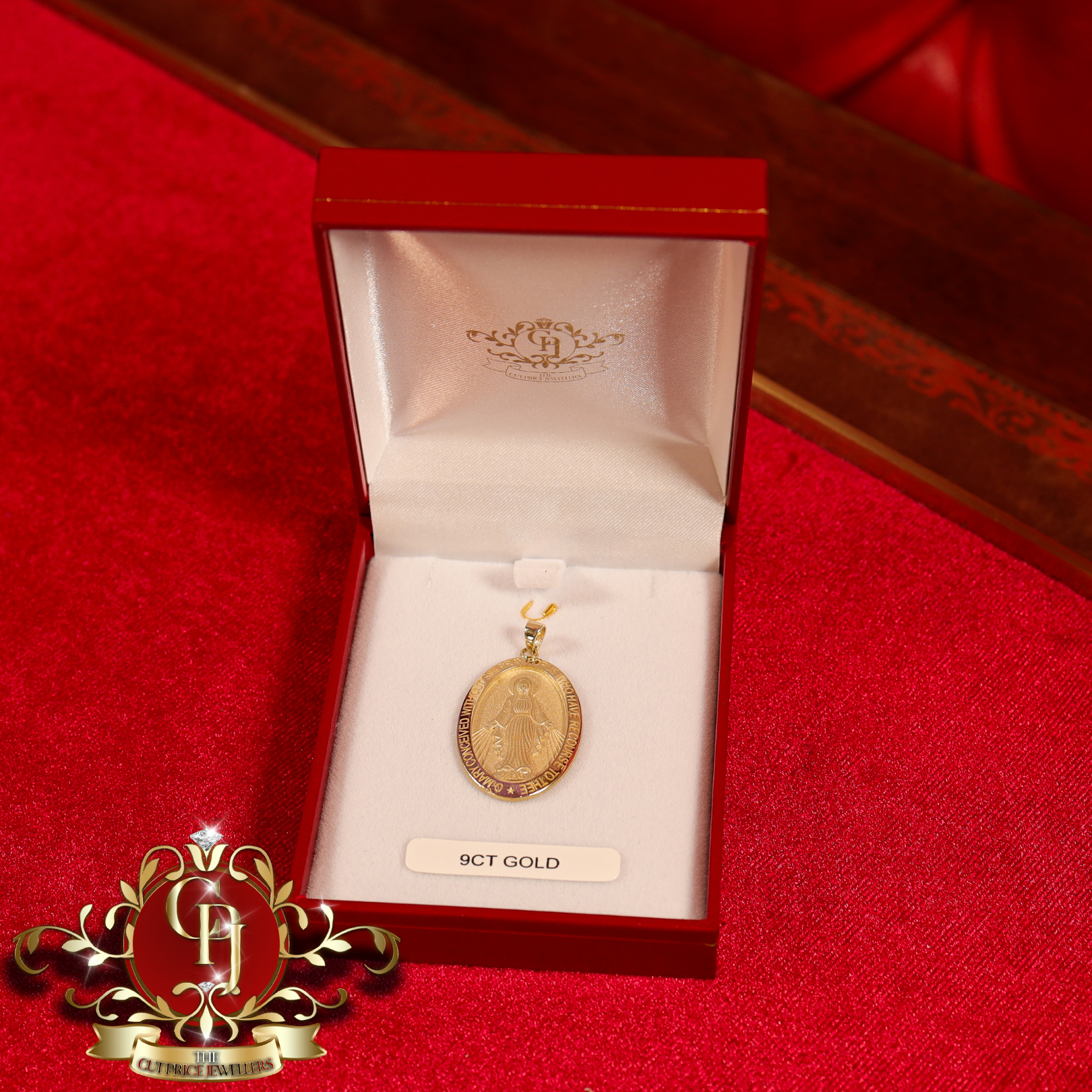 9ct Gold Large Miraculous