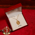 9ct Gold Miraculous Medal with Standard Chain