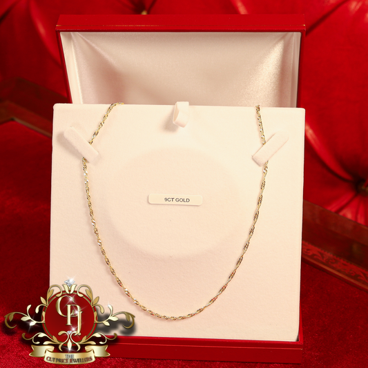 9ct Gold Prince of Wales Chain | The Cut Price Jewellers
