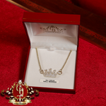 "Royalty" 9ct Gold Belcher Chain with Cubic Zirconia