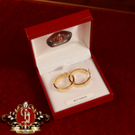 9ct "Santana" Screwhead Hoop Earrings