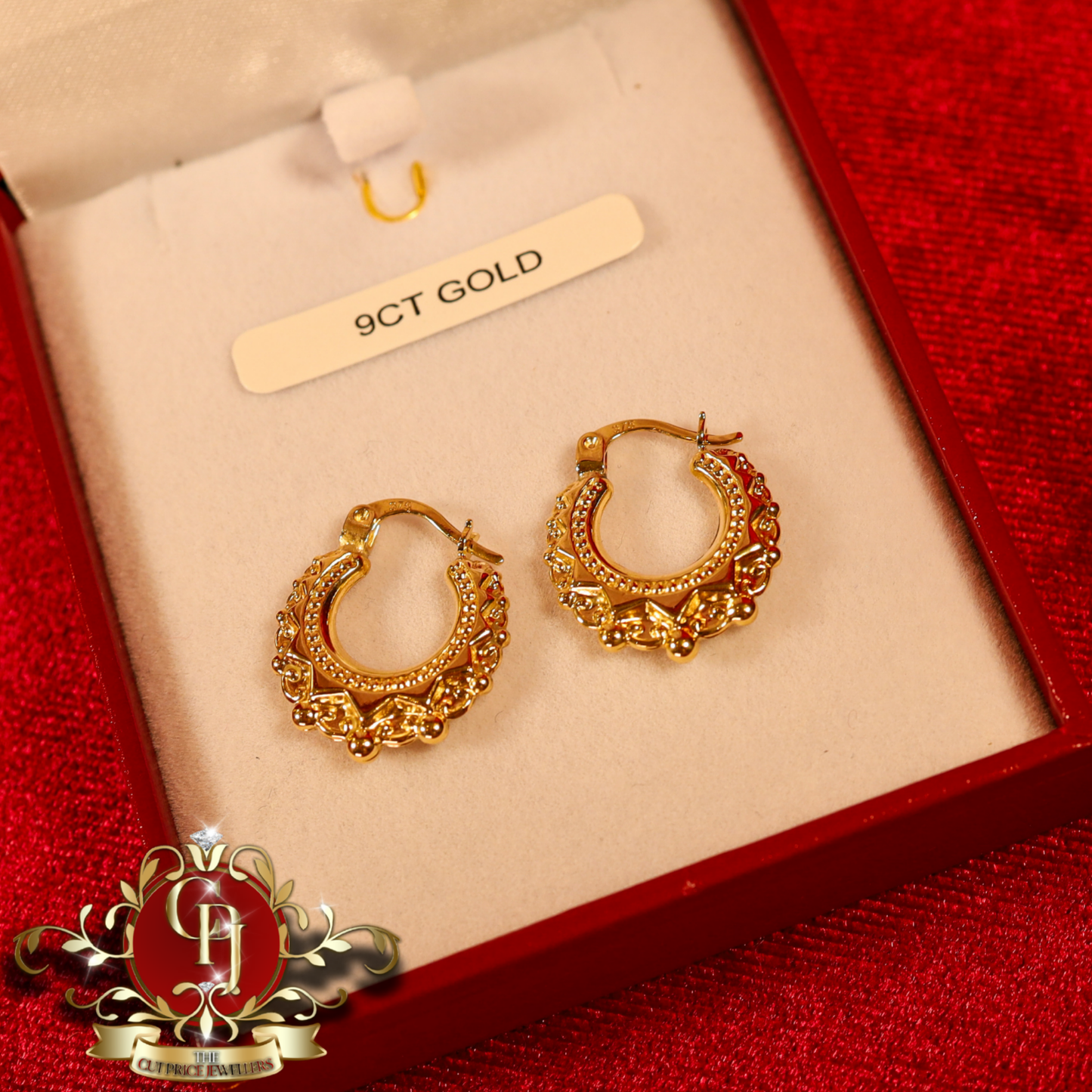 9ct Gold Spike Earrings | The Cut Price Jewellers