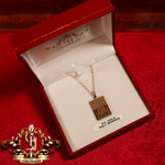9ct Gold St. Christopher Pendant with Chain