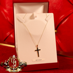 9ct Gold Cross & Chain