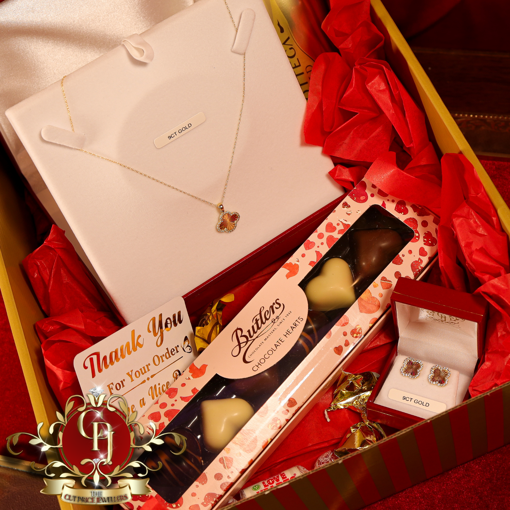 9ct Gold "So Beautiful" Gift Box