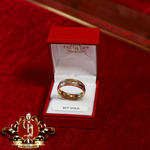 9ct Gold Engraved Wedding Ring