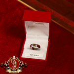 9ct White Gold Wedding Ring