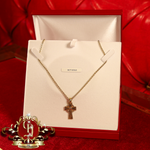9ct Gold Celtic Cross & Chain