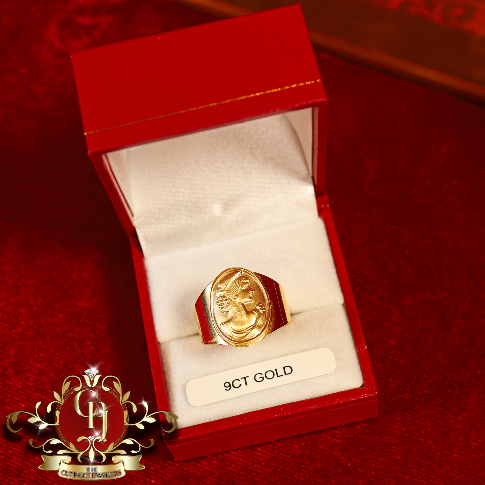 9ct Cameo Ring