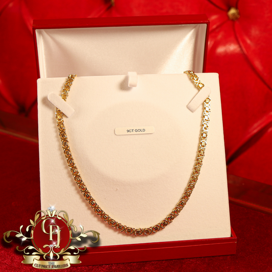 9ct Gold Kingslink Chain | The Cut Price Jewellers