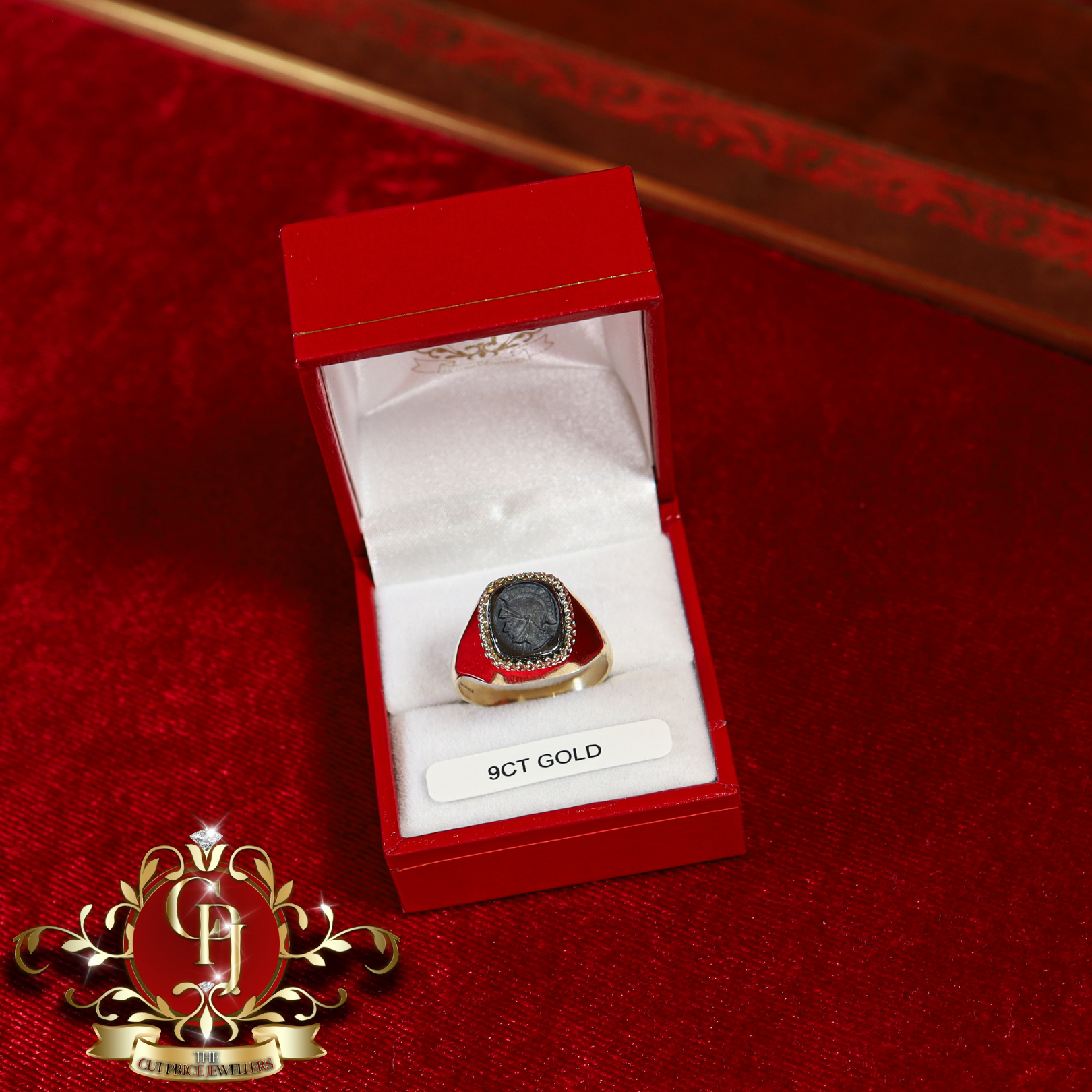 9ct Gold Roman Ring