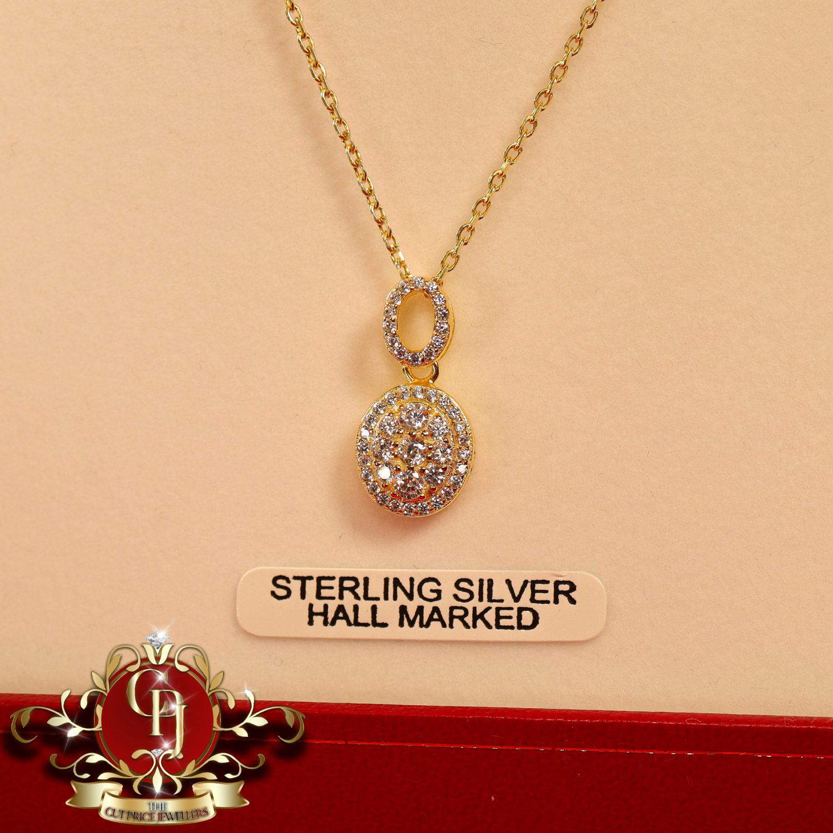 CHRISTMAS DROP NO.6: The "Aliza" Set (Gold-Plated with Cubic Zirconia)