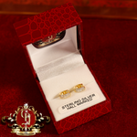 CHRISTMAS DROP NO.5: "Ari" Mini-Hoop Earrings (Gold-Plated with Cubic Zirconia) | The Cut Price Jewellers