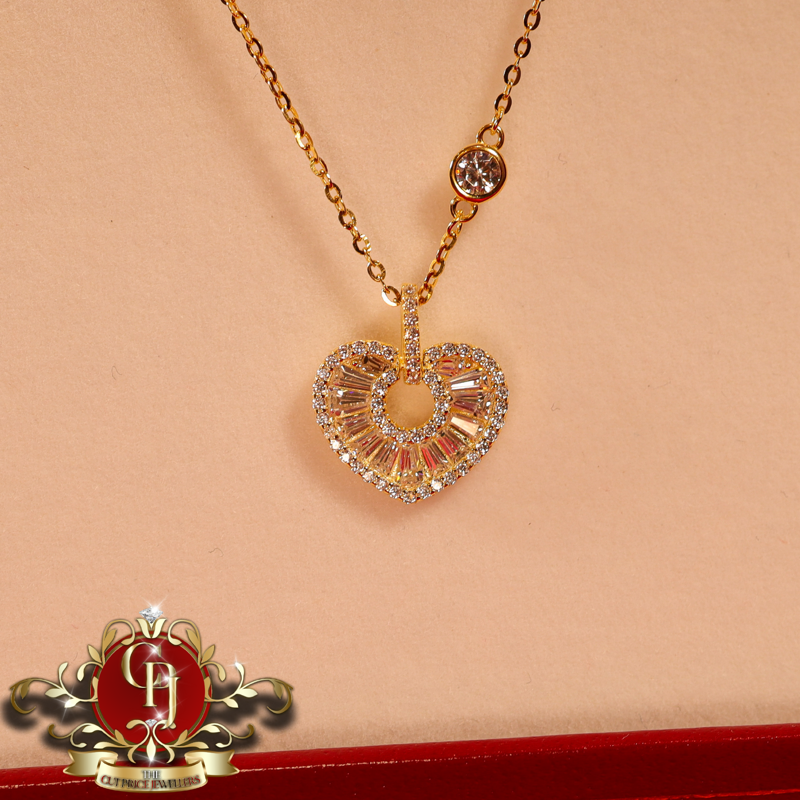 The "Chloe" Chain (Gold-Plated & Cubic Zirconia)