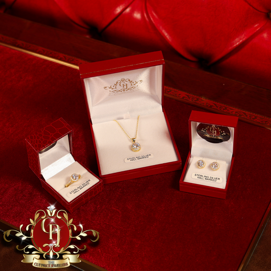 CHRISTMAS DROP NO.2: The "Claudia" Set (Gold-Plated) | The Cut Price Jewellers