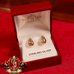 "Genevieve" Earrings (Gold-Plated with Cubic Zirconia)