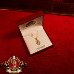Gold-Plated Sterling Silver "Hamsa" Chain