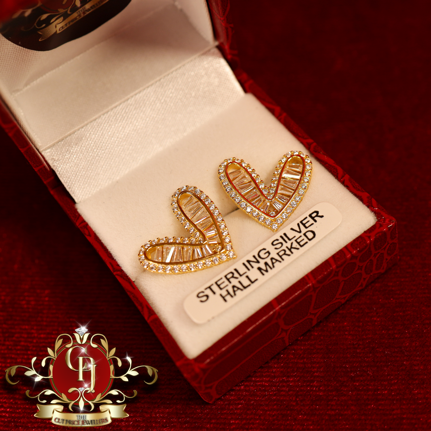 CHRISTMAS DROP NO.2: The "Harper" Stud Earrings (Gold-Plated) | The Cut Price Jewellers