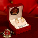 CHRISTMAS DROP Hoop Earrings (Gold-Plated)