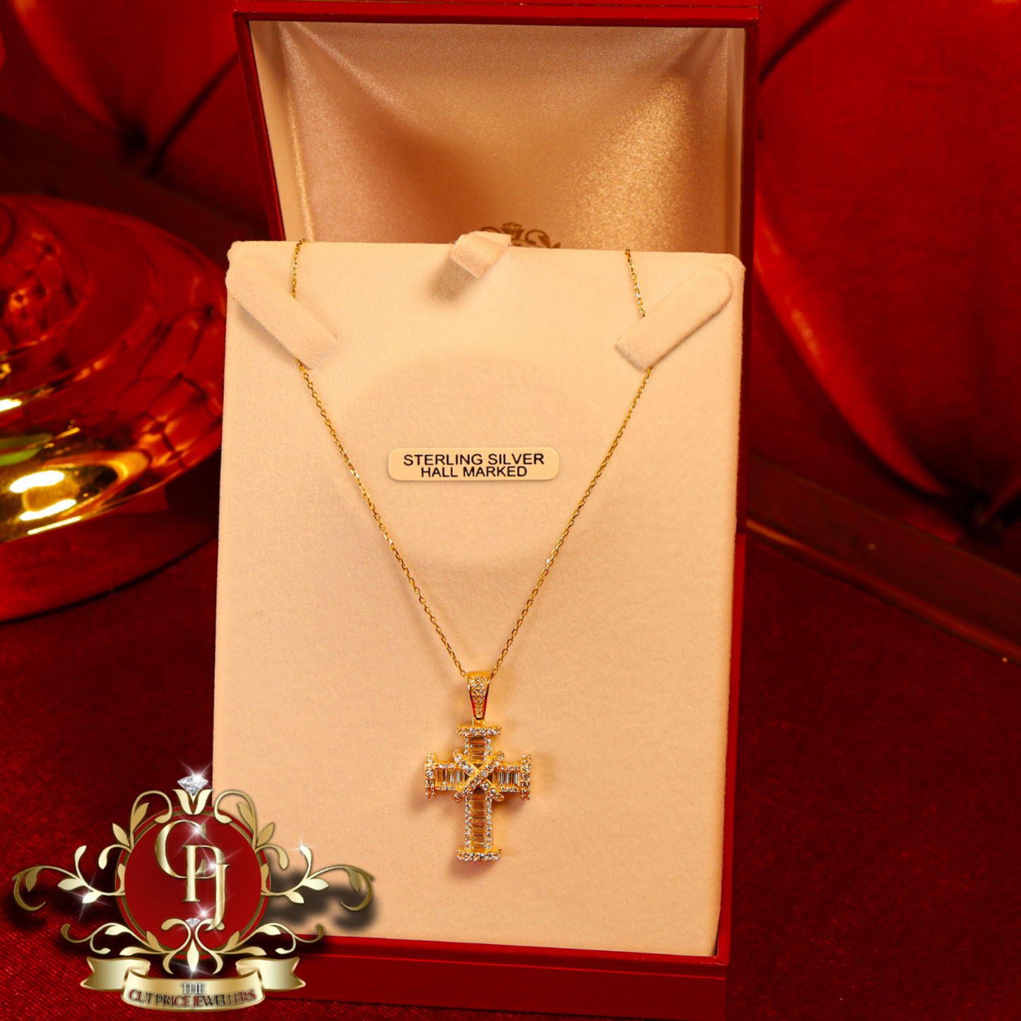 The "Lena" Chain (Gold-Plated Sterling Silver) | The Cut Price Jewellers