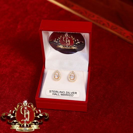 CHRISTMAS DROP NO.1: The "Lucy" Studs (Gold-Plated) | The Cut Price Jewellers