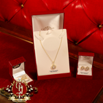 CHRISTMAS DROP NO.6: The "Milan" Set (Gold-Plated with Cubic Zirconia)