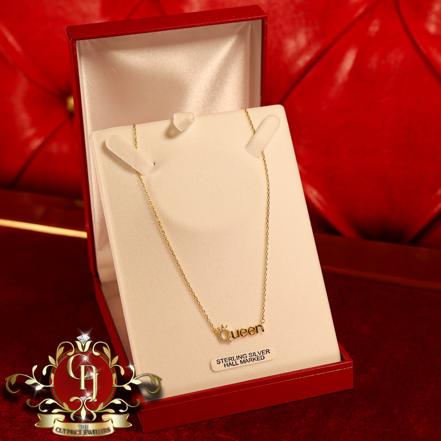 CHRISTMAS DROP NO.3: The "Queen" Chain (Gold-Plated) | The Cut Price Jewellers