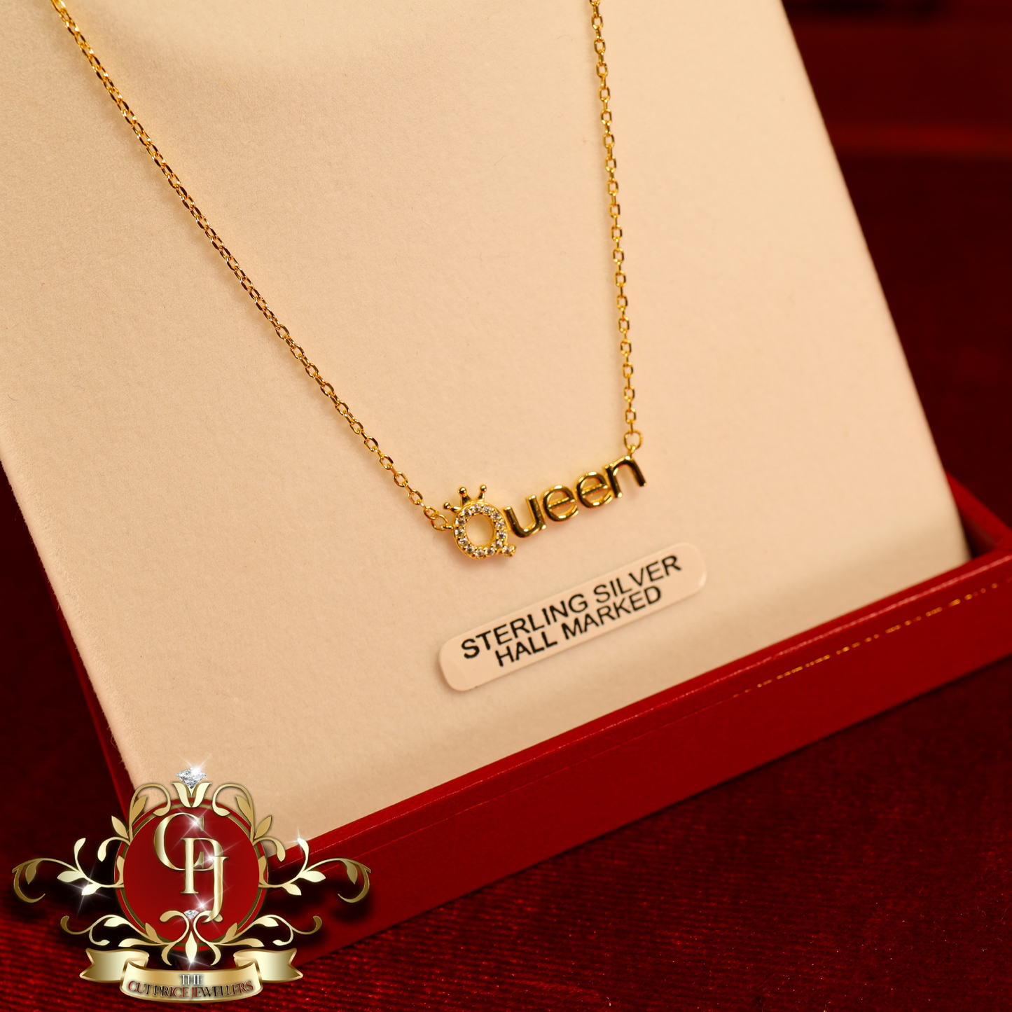 CHRISTMAS DROP NO.3: The "Queen" Chain (Gold-Plated) | The Cut Price Jewellers