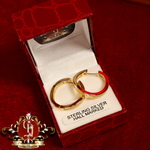 CHRISTMAS DROP Hoop Earrings (Gold-Plated)