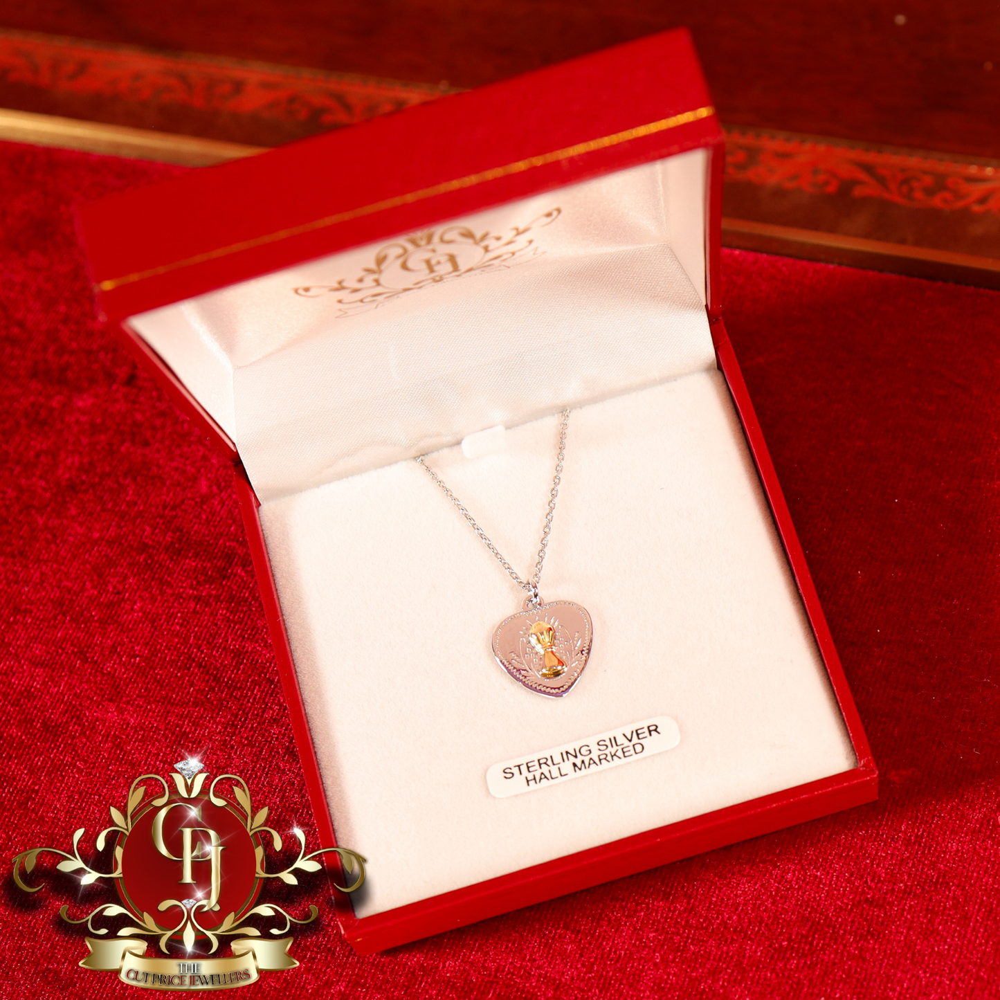 Sterling Silver Communion Medal with Standard Chain | The Cut Price Jewellers