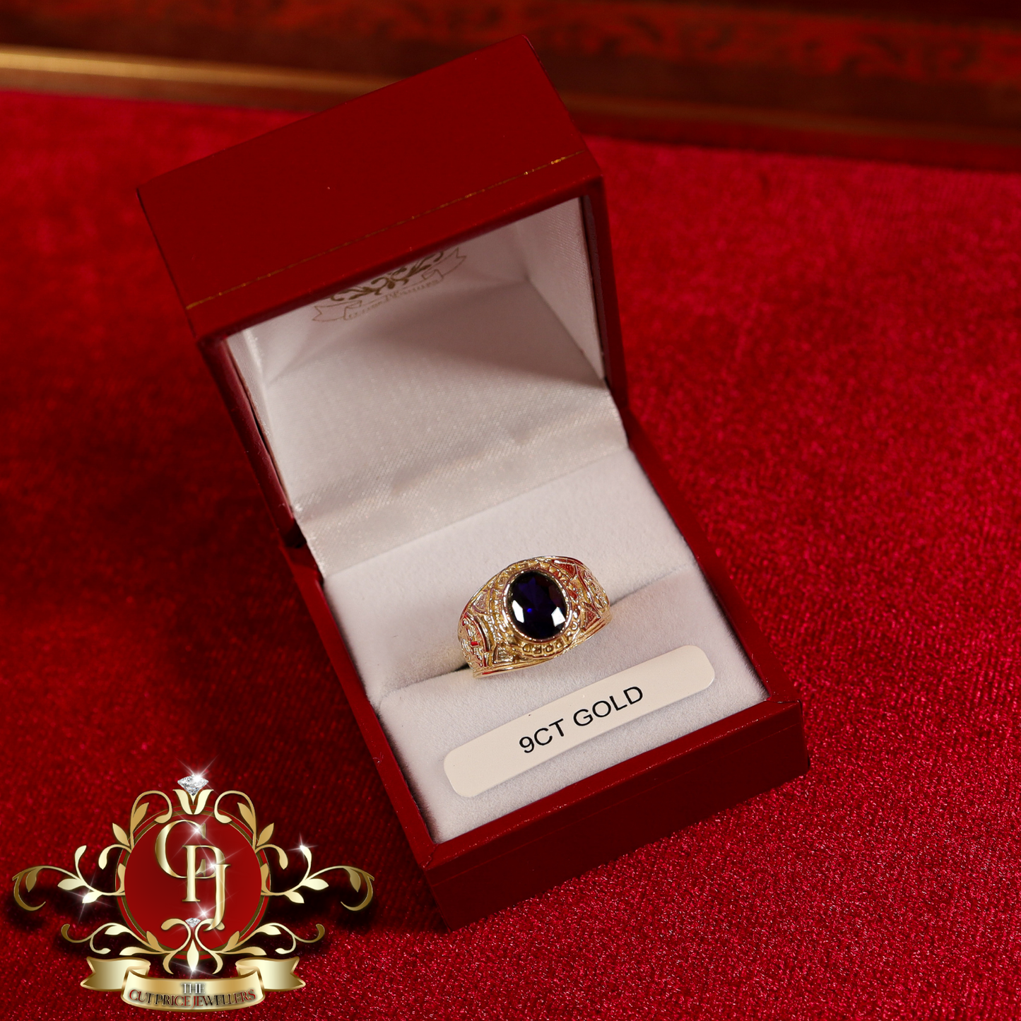 9ct Gold Children's College Ring | The Cut Price Jewellers