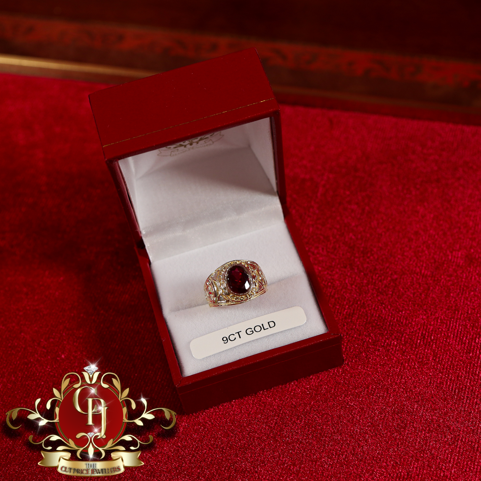 9ct Gold Children's College Ring