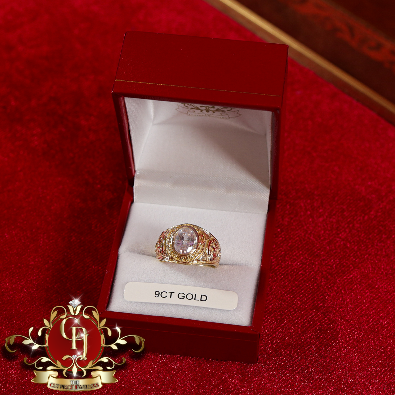 9ct Gold Children's College Ring