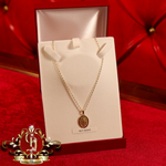 9ct Gold Miraculous Medal with Standard Chain