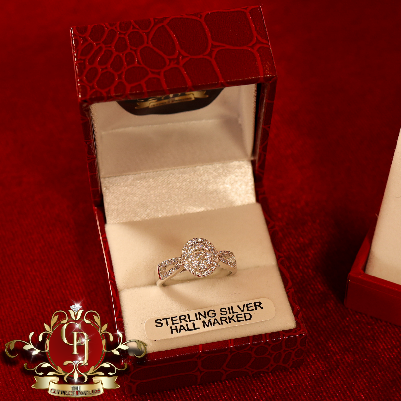 CHRISTMAS DROP NO.6: The "Aliza" Set (Sterling Silver with Cubic Zirconia)