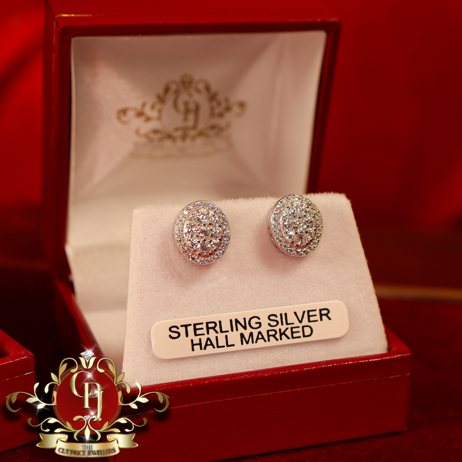 CHRISTMAS DROP NO.6: The "Aliza" Set (Sterling Silver with Cubic Zirconia)