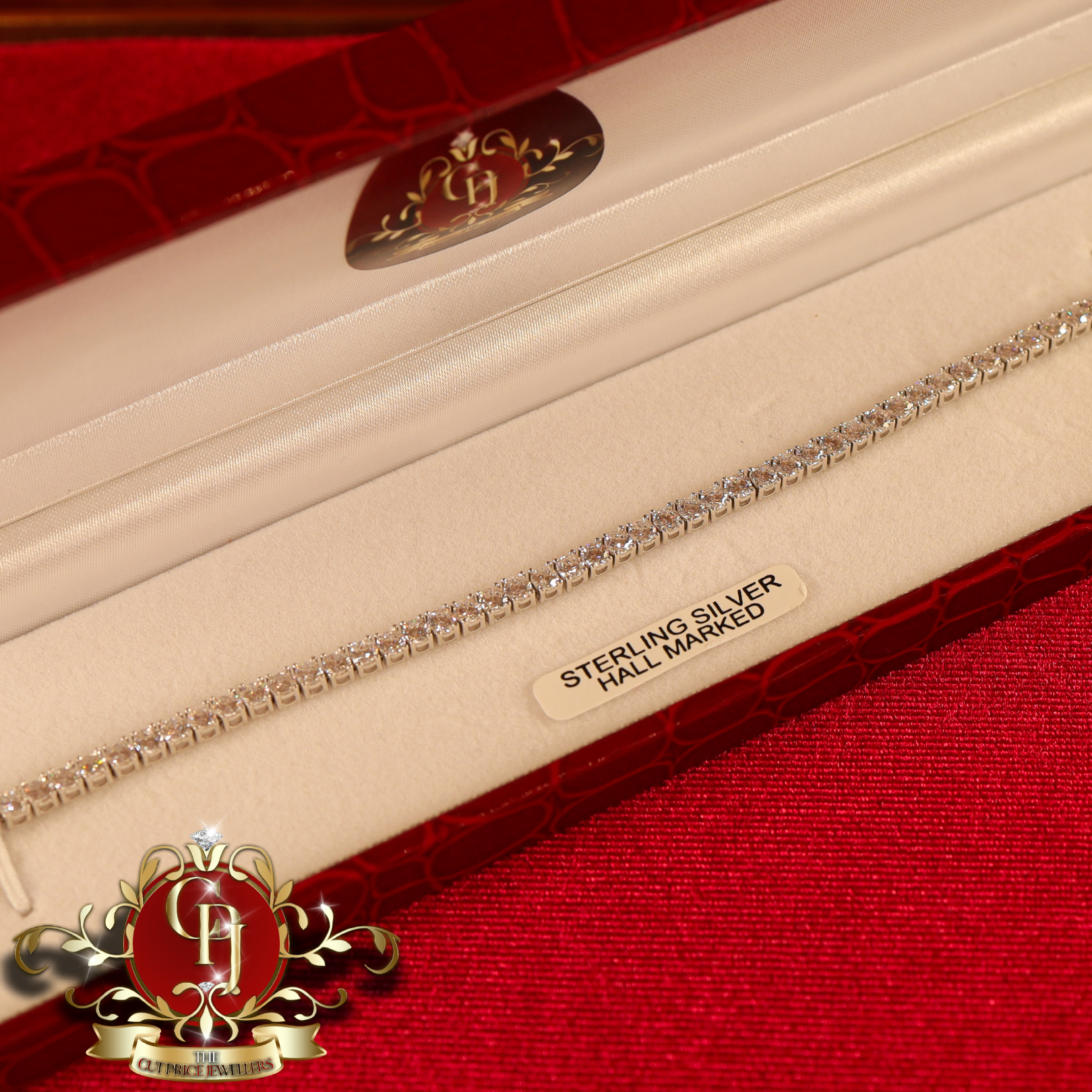The "Alma" Tennis Bracelet