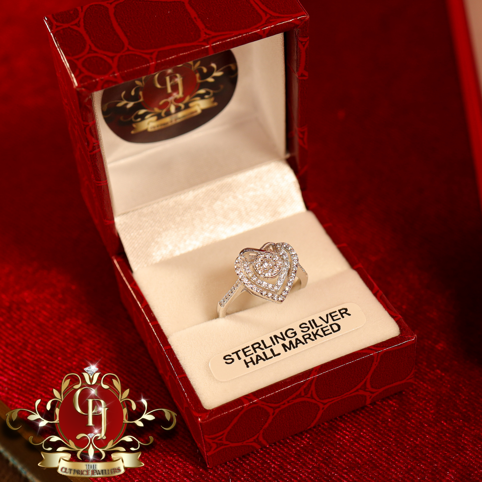 CHRISTMAS DROP Set (Sterling Silver)