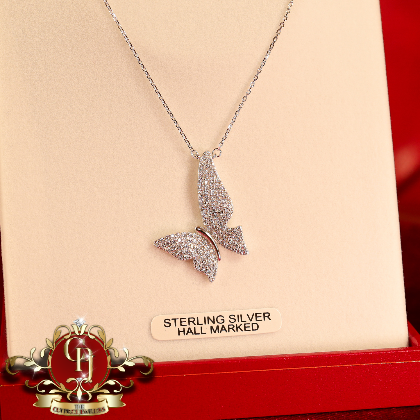 CHRISTMAS DROP NO.1: The "Butterfly" Set (Sterling Silver) | The Cut Price Jewellers