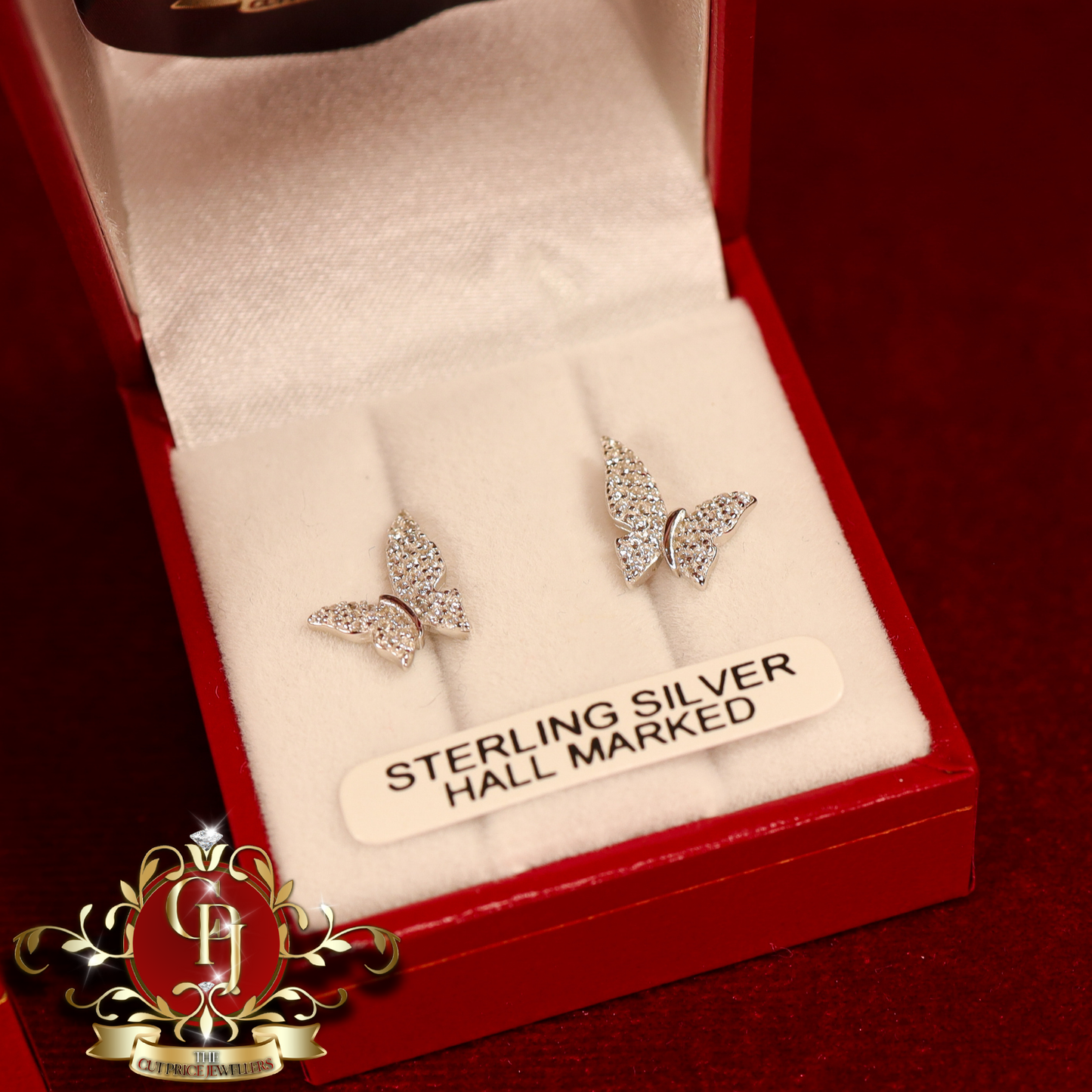 CHRISTMAS DROP NO.1: The "Butterfly" Set (Sterling Silver) | The Cut Price Jewellers